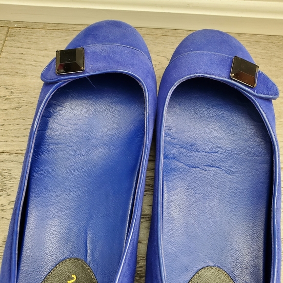 Cole Haan blue suede flats - Picture 4 of 8